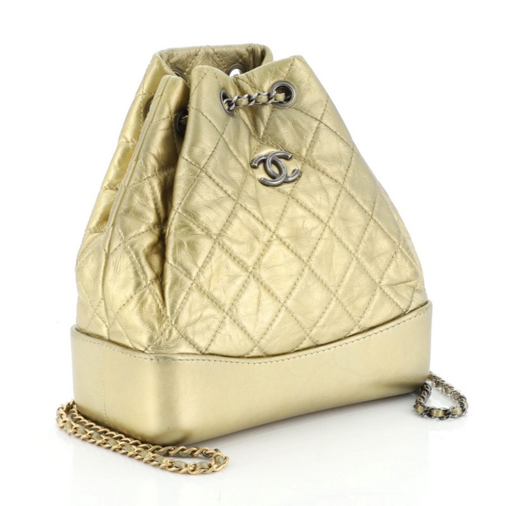 Chanel Gabrielle Backpack Quilted Calfskin Small - Picture 2 of 14